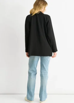 Gini London Black Oversized Tailored Blazer