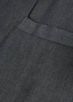 Girls 2 Pack Grey Box Pleat School Skirts (3-16yrs)