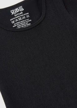 Girls Black Seamless Top (7-15yrs)