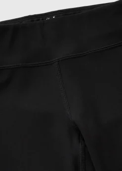 Girls Black Sports Leggings (7-15yrs)