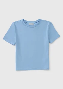 Girls Blue Soft Touch T-Shirt (7-15yrs)