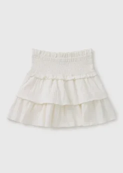 Girls Cream Rara Skirt (7-15yrs)