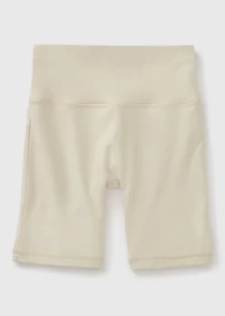 Girls Cream Soft Touch Cycle Shorts (7-15yrs)