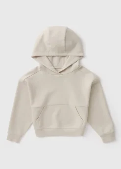Girls Cream Soft Touch Hoodie (7-15yrs)