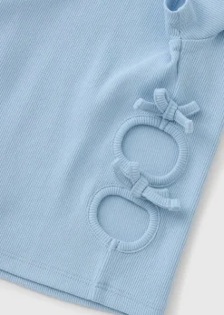 Girls Cut Out T-Shirt & Shorts Set (7-15yrs)