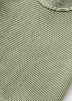 Girls Green Seamless Top (7-15yrs)