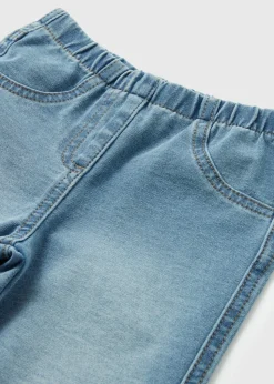 Girls Light Blue Jeggings (1-7yrs)