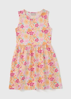 Girls Multicolour Jersey Dress (7-15yrs)