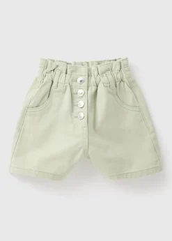 Girls Sage High Waisted Shorts (7-15yrs)