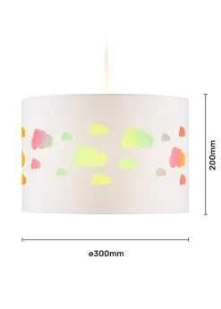 Glow Cloud Iridescent Easyfit Light Shade (20cm x 30cm)