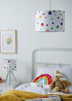 Glow Coloured Dots Integrated LED Table Lamp (39cm x 22cm)