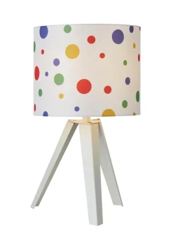 Glow Coloured Dots Integrated LED Table Lamp (39cm x 22cm)