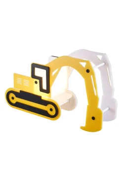 Glow Digger Integrated LED Table Lamp Yellow (21cm x 36cm)