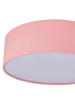 Glow Flush Ceiling 3 Light Pink (12cm x 40cm)