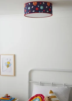 Glow Outer Space Flush Ceiling 3 Light (18cm x 40cm)