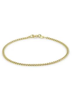 Golden Moments 9ct Yellow Gold 2mm Curb Chain Bracelet