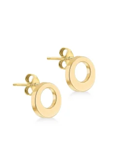 Golden Moments 9ct Yellow Gold Round Stud Earrings