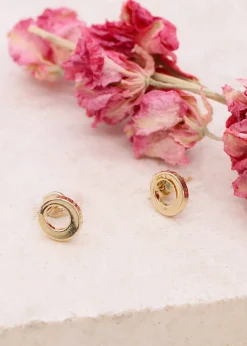 Golden Moments 9ct Yellow Gold Round Stud Earrings