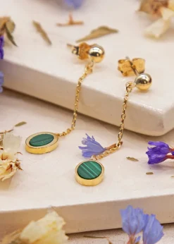 Golden Moments 9ct Yellow Gold Sleeper Hoop Earrings