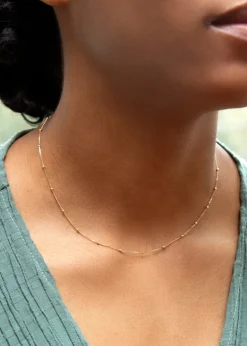 Golden Moments 9ct Yellow Gold Curb and Ball Chain