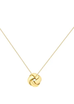 Golden Moments 9ct Yellow Gold 4-Way Knot Necklace