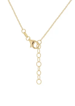 Golden Moments 9ct Yellow Gold 5-Heart Adjustable Necklace