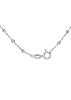 Golden Moments Sterling Silver Ball Chain