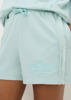 Green Acid Wash Co Ord Shorts