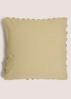 Green Bobble Cushion