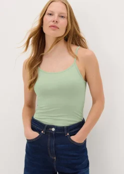 Green Cami Top