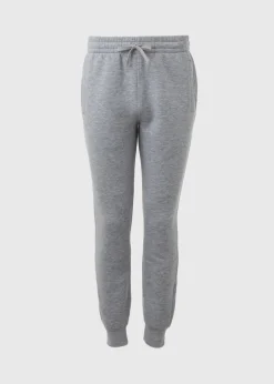Grey Cuffed Slim Fit Joggers