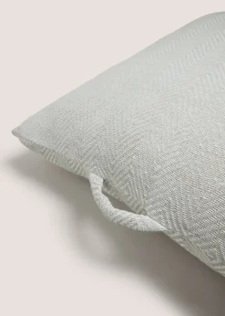 Grey Geo Floor Cushion