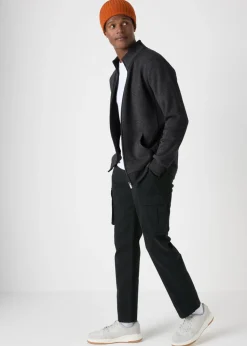 Grey Grindle Zip Up Jacket