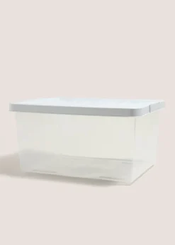 Grey Lid Storage Box (80 Litres)
