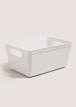 Grey Small Storage Tray (25cm x16.5cm x11.5cm)