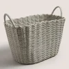 Grey Storage Basket
