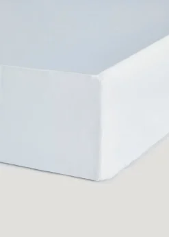 Grey Super Soft Fitted Bed Sheet & Pillowcase Bundle