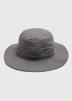 Grey Tech Fisherman Hat