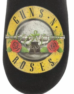 Guns N Roses Black Logo Mule Slippers