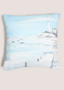 Harbour Scene Cushion