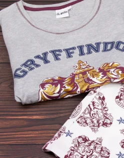 Harry Potter Grey Gryffindor Pyjama Set