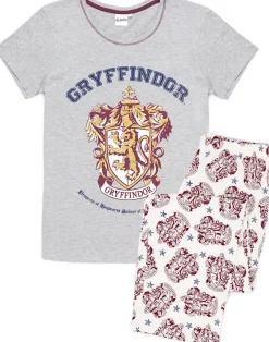 Harry Potter Grey Gryffindor Pyjama Set