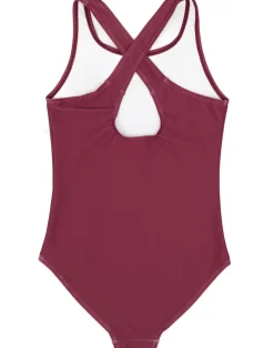 Harry Potter Hogwarts Kids Burgundy 1 Piece Swimsuit (5-14 Years)