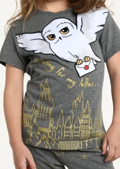 Harry Potter Kids Grey Hedwig Pyjama (8-12yrs)