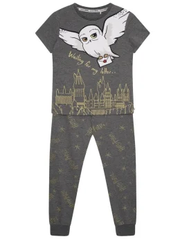 Harry Potter Kids Grey Hedwig Pyjama (8-12yrs)