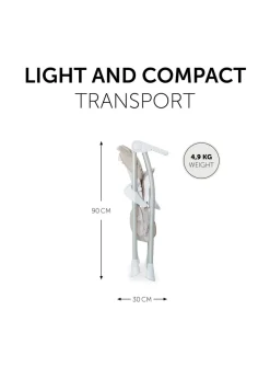 Hauck Beige Sit N Fold Highchair