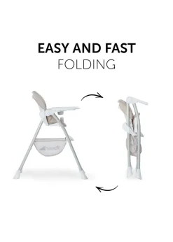 Hauck Beige Sit N Fold Highchair