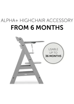 Hauck Grey Alpha Click Tray