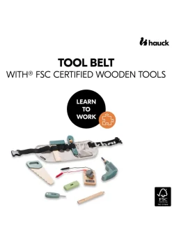 Hauck Learn to Work Wooden Playset