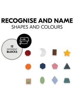 Hauck Sort N Tidy Wooden Sorting Cube